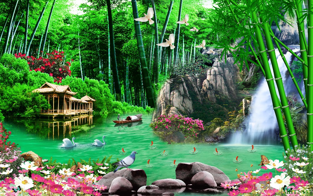 Phong cảnh sơn thủy hữu tình MHT2-137